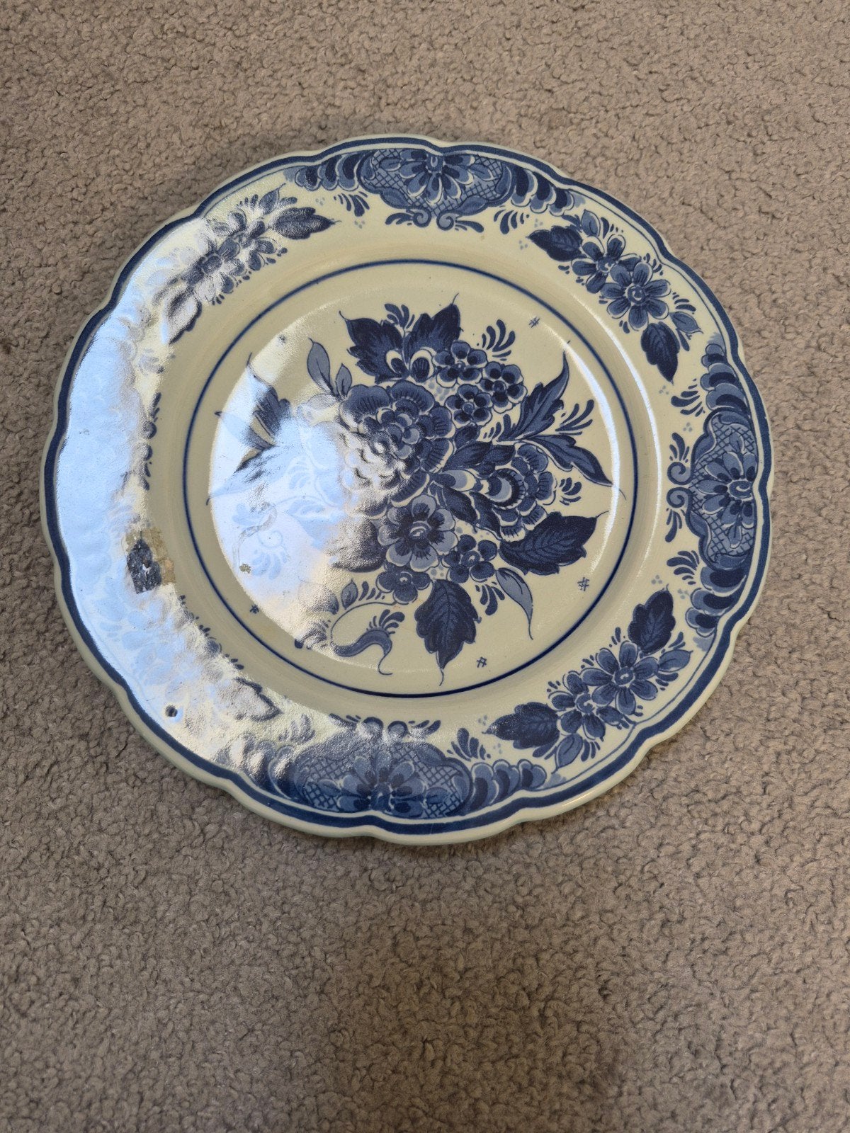 Delfts Handwerk Holland Sierbord - Blauw en Wit, Antiek en Kunst, Ophalen of Verzenden