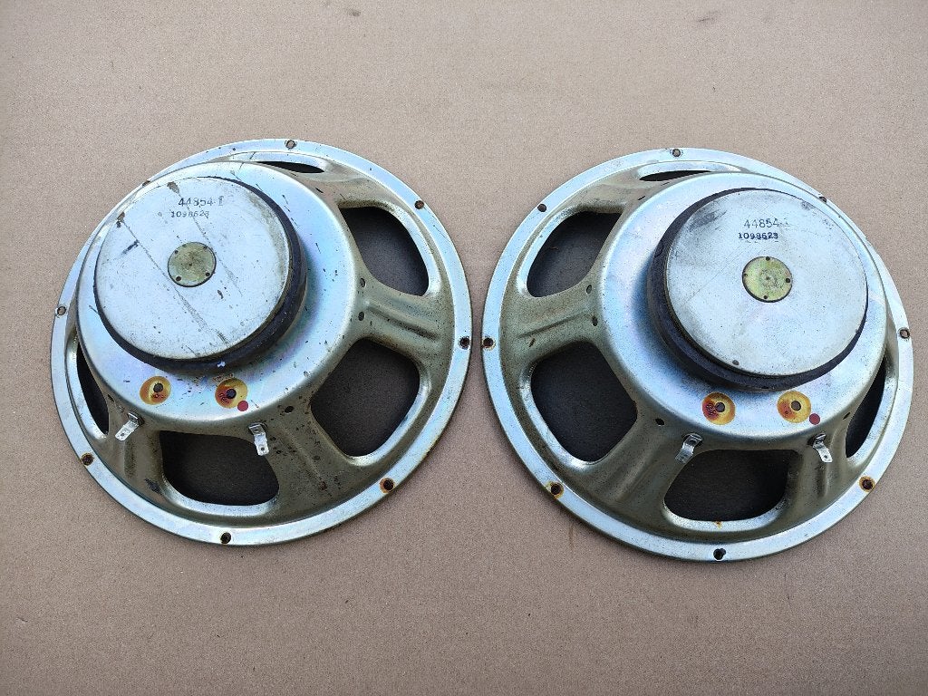 2x Speakers/ 12" Rock-Ola (Div) jukebox, Verzenden, Gebruikt, 1950 tot 1960, Seeburg