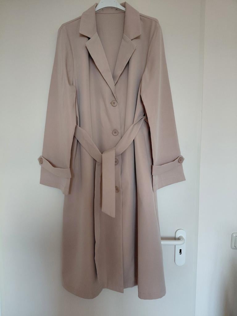 Jas 42, Ophalen of Verzenden, Zo goed als nieuw, Maat 42/44 (L), Beige