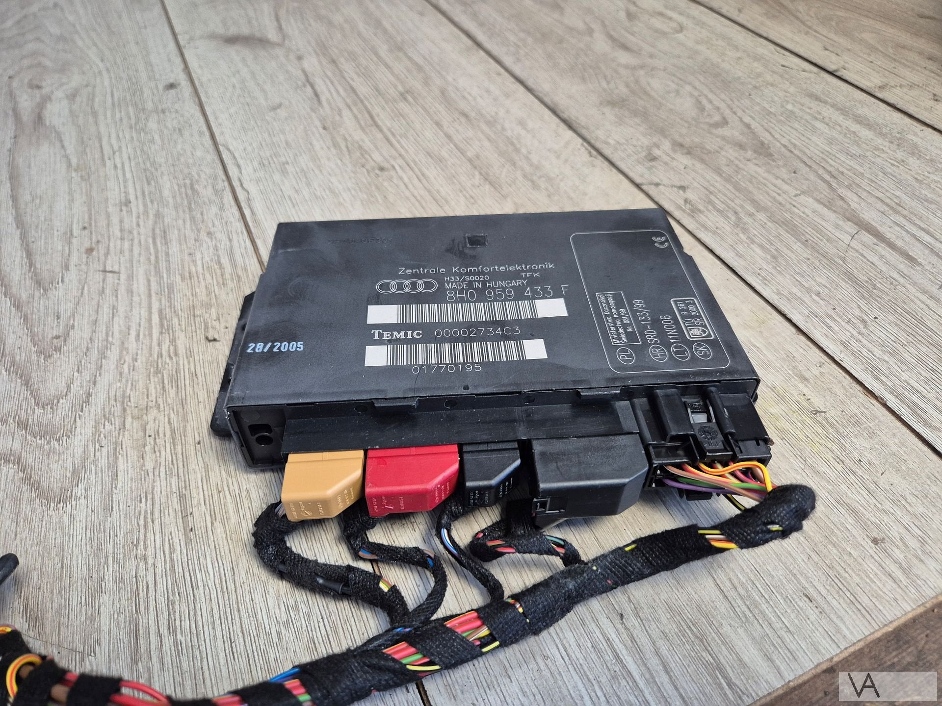 BCM / module cabriodak Audi A4 cabrio 2002 - 2009 8h0959433f, Gebruikt, -, -, -