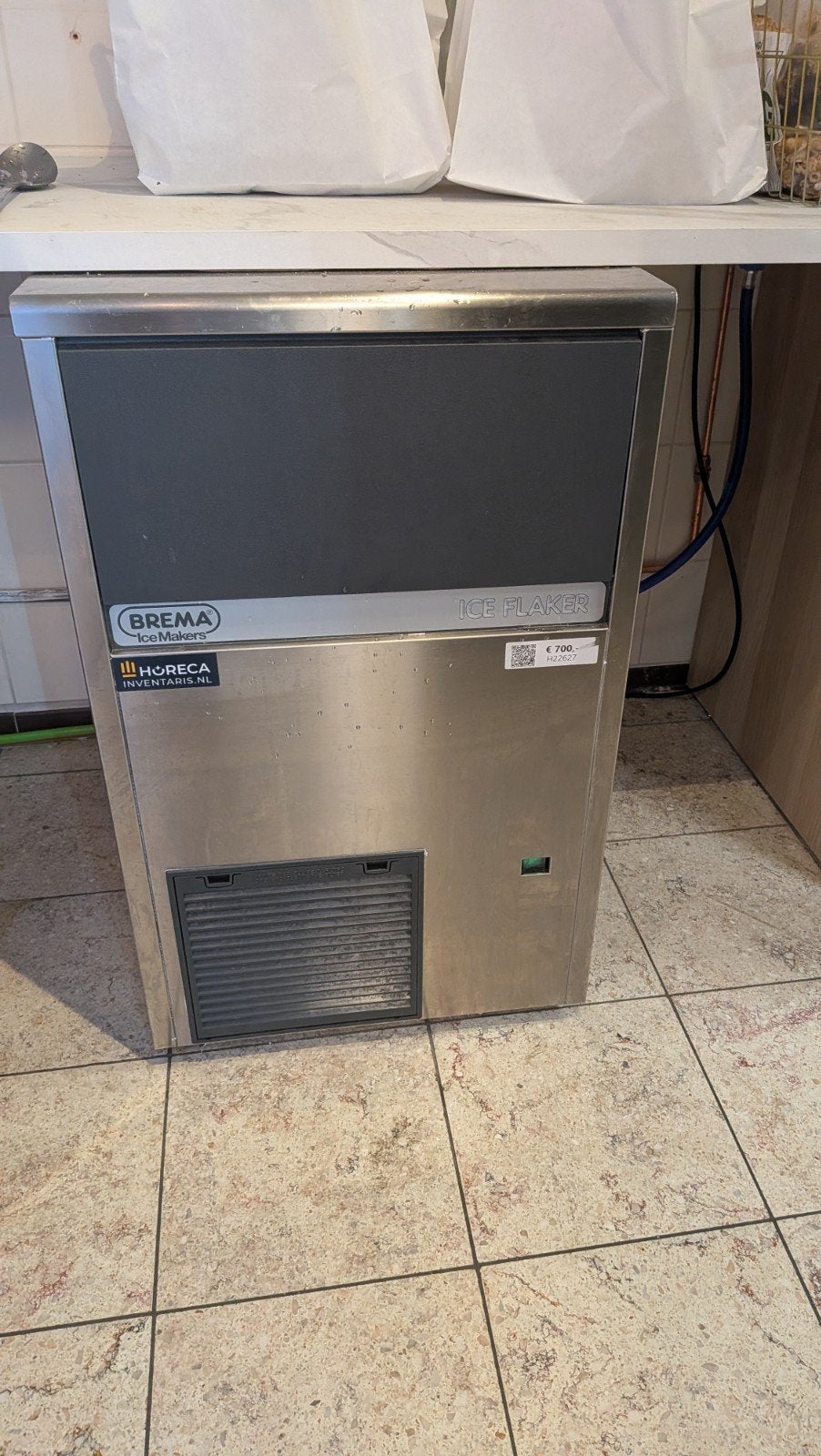 Crushed ice machine Brema GB 903 A-Q, Ophalen, Zonder vriesvak, Minder dan 85 cm, 45 tot 60 cm
