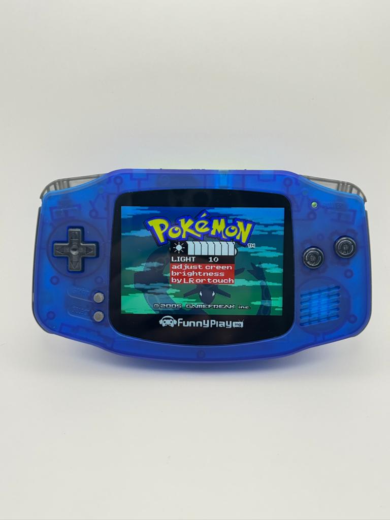 Nintendo Gameboy Advance met IPS Max display -2026, Ophalen of Verzenden, Zo goed als nieuw, Game Boy Advance