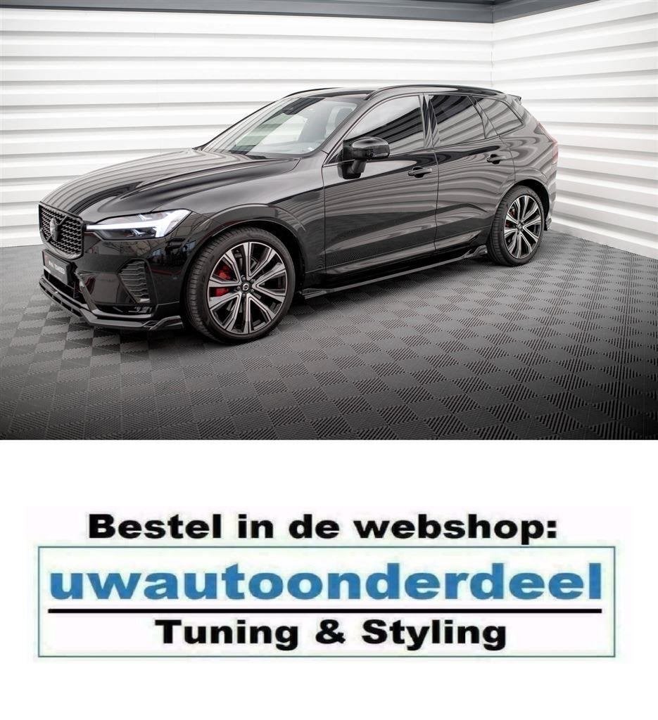 Maxton Design Spoiler Splitter Lip Voor Volvo XC60 R Design, Verzenden, Automotive Parts, A.parts@hotmail.nl, Trasmolenlaan 12 3447 GZ Woerden