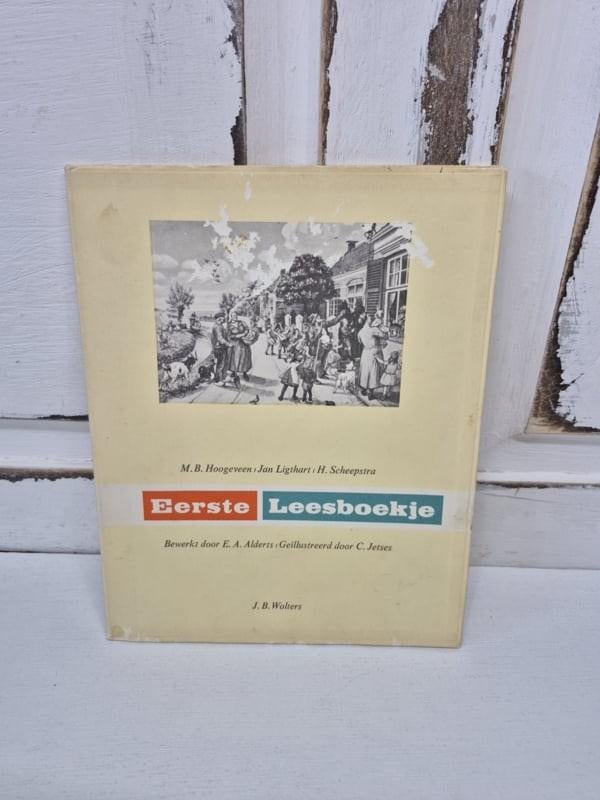 Eerste en derde leesboekje, leesplankje, aap noot mies, Antiek en Kunst, Ophalen of Verzenden