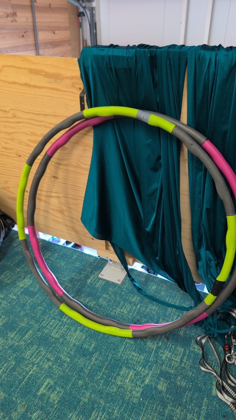 Zware Hula Hoop (1.8 kg, 100 cm) voor Fitness en Thuis, Ophalen, Gebruikt