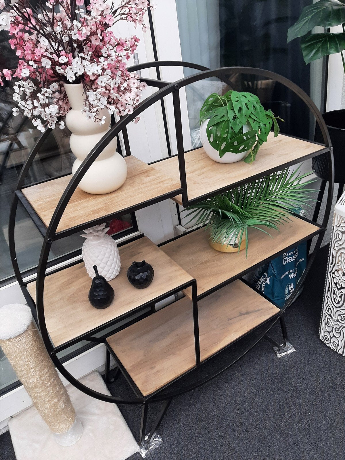 TRIBESIBGNS boekenkast, Huis en Inrichting, Kasten | Wandmeubels, Ophalen, Zo goed als nieuw, Minder dan 150 cm, Minder dan 100 cm