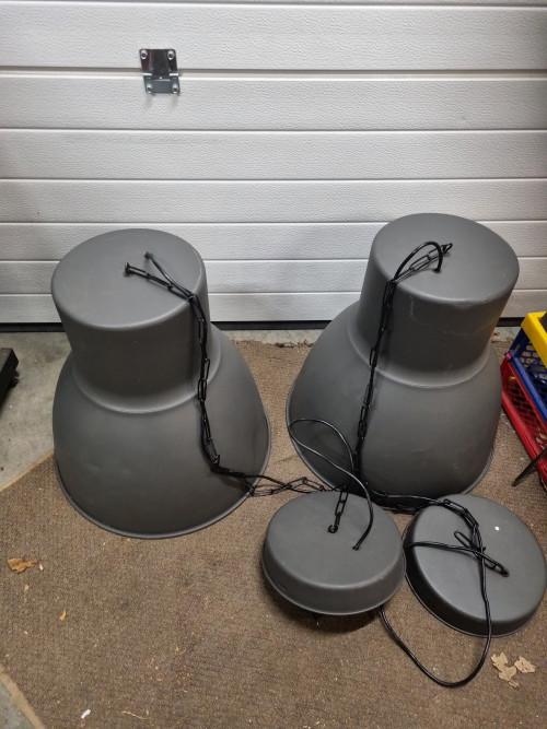 hanglampen industrieel ikea hektar 47cm, Ophalen of Verzenden, 'T Olde Gre-j, Info@toldegrej.nl, Endepoelstraat 20f Didam
