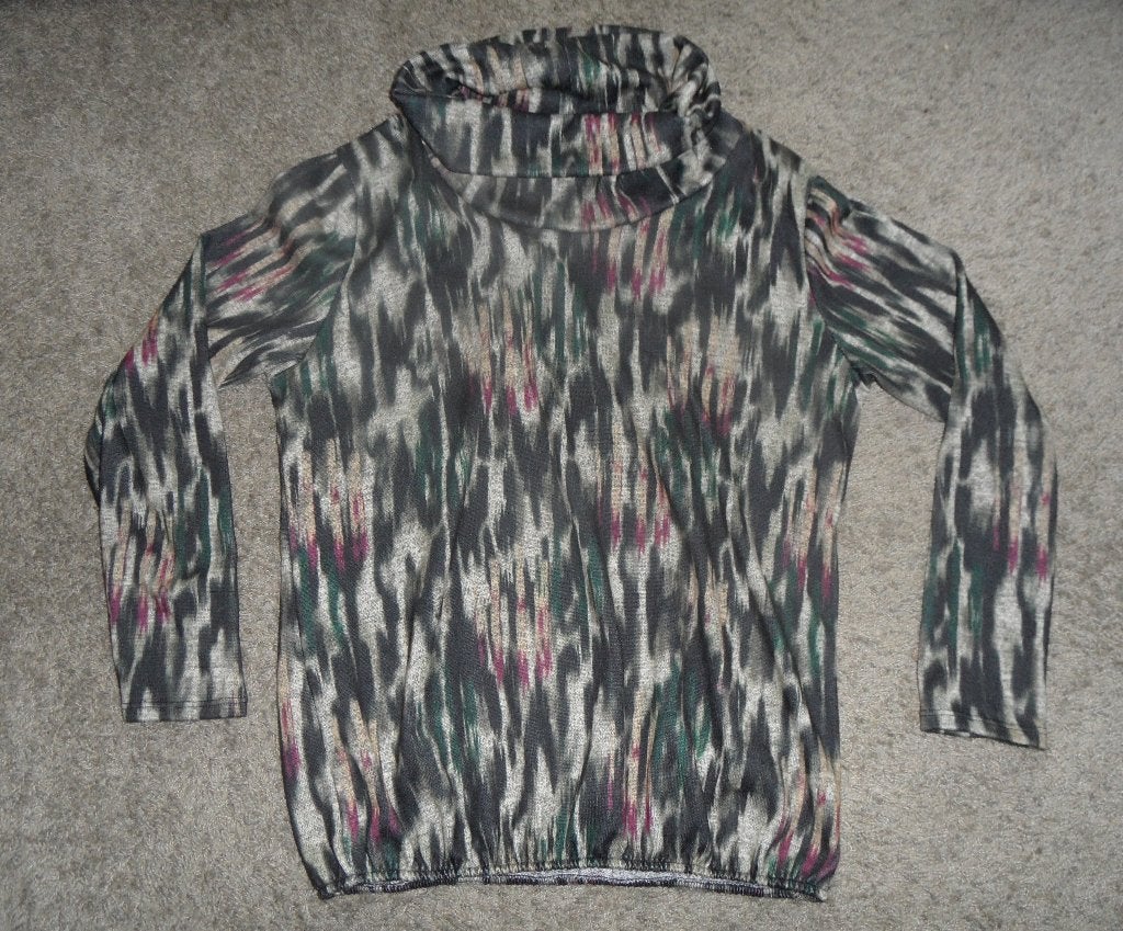Net damesshirt van FOS Amsterdam, maat M, Kleding | Dames, T-shirts, Zo goed als nieuw, Maat 38/40 (M), Groen, Lange mouw, Ophalen of Verzenden