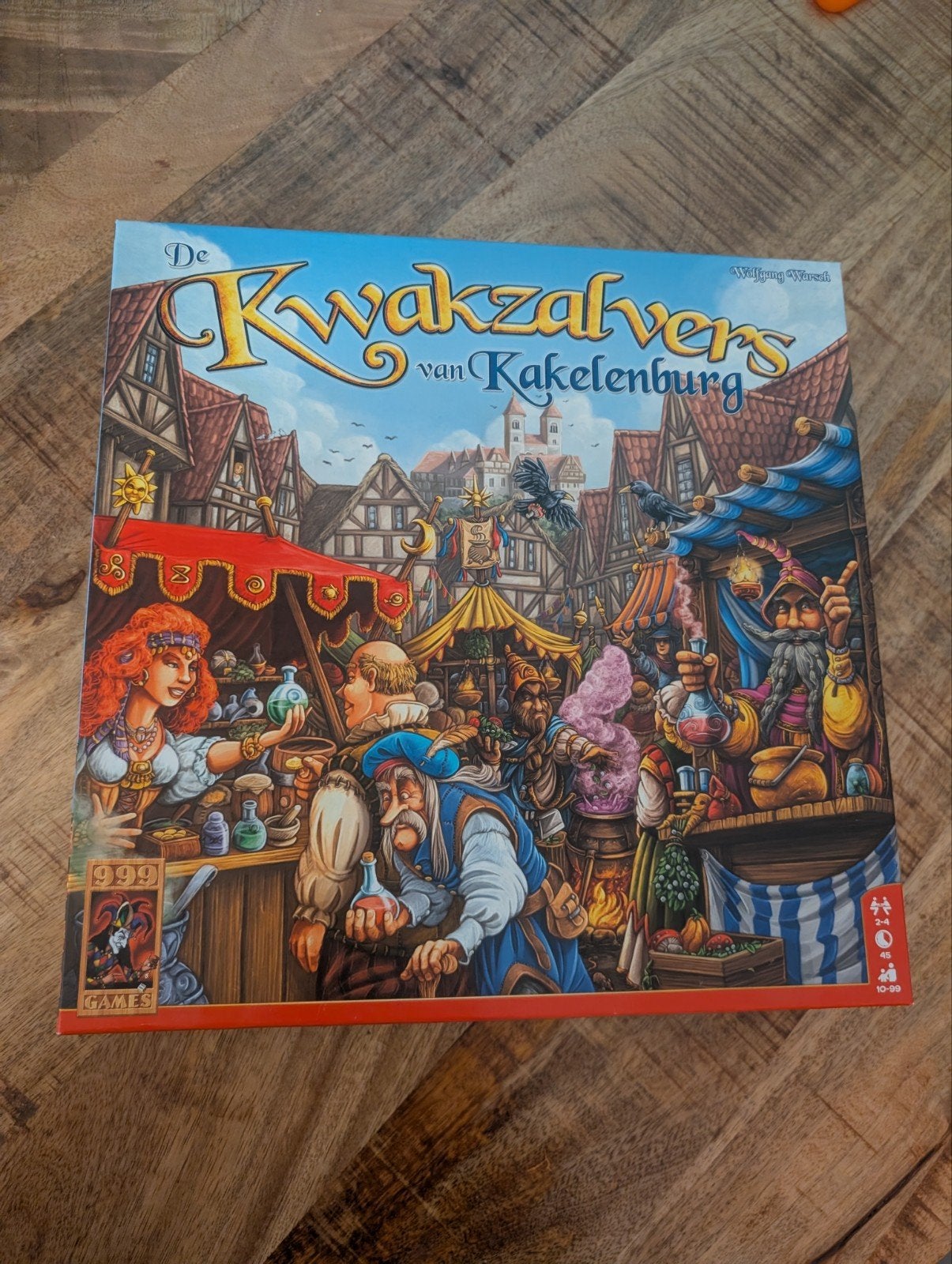 Kwakzalvers van kakelenburg bordspel, Ophalen of Verzenden, Zo goed als nieuw