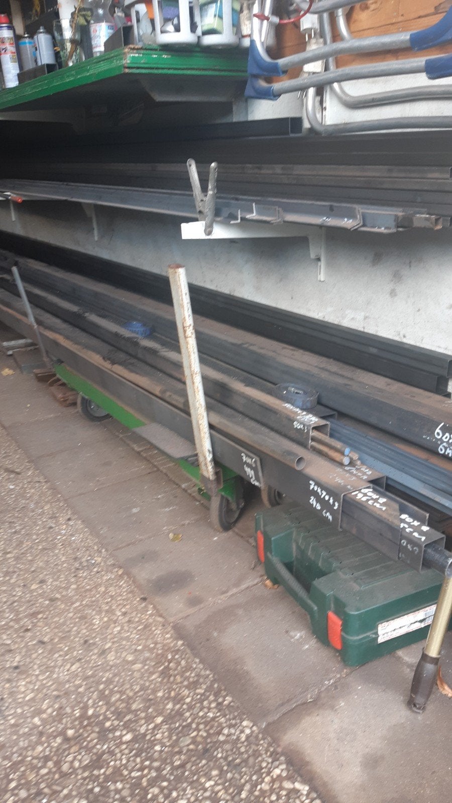 stalen kokerprofielen., Doe-het-zelf en Verbouw, Ophalen, Nieuw, Overige typen, 5 meter of hoger