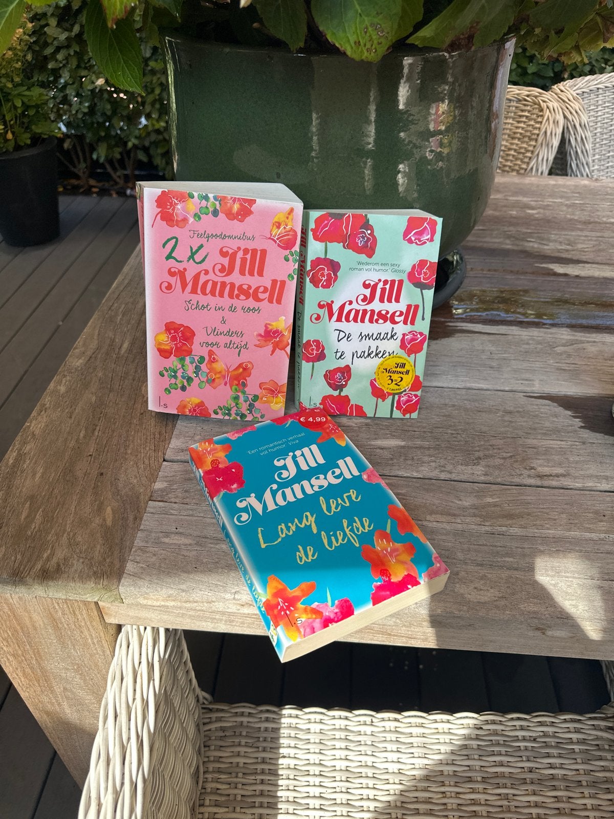 Jill Mansell boeken: Lang leve de liefde, De smaak te pakken, Ophalen of Verzenden, Zo goed als nieuw, Nederland
