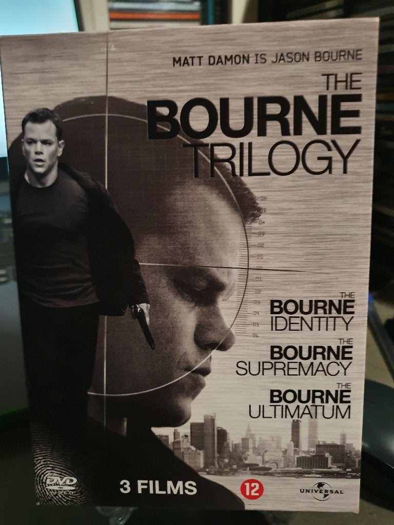 The Bourne trilogy (3DVD box), Vanaf 12 jaar, Ophalen, Zo goed als nieuw