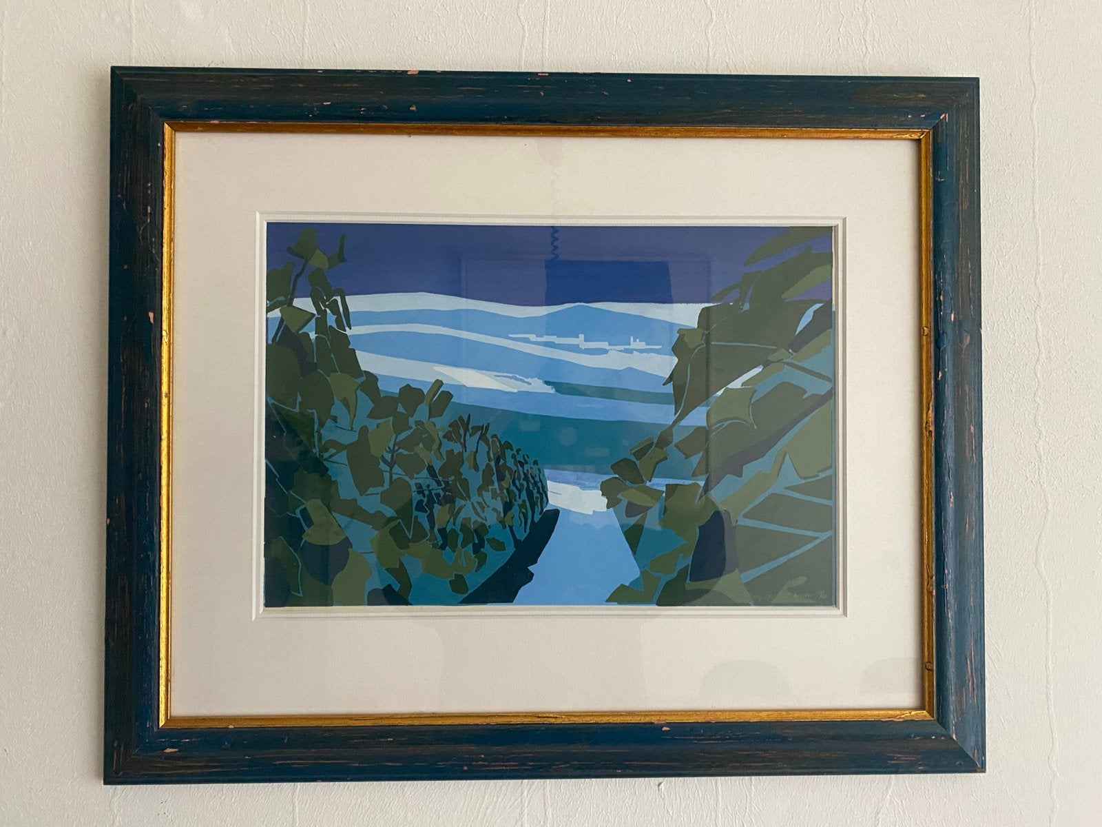 Agnes Kersten - Epemay (Zeefdruk, 1983), Antiek en Kunst, Kunst | Litho's en Zeefdrukken, Gelimiteerde oplage, Ophalen of Verzenden