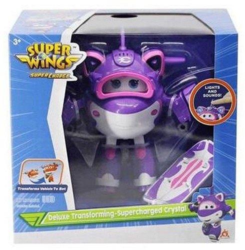 Super Wings: Deluxe Transforming-Supercharged Crystal, ., Jongen of Meisje, Nieuw, Ophalen of Verzenden