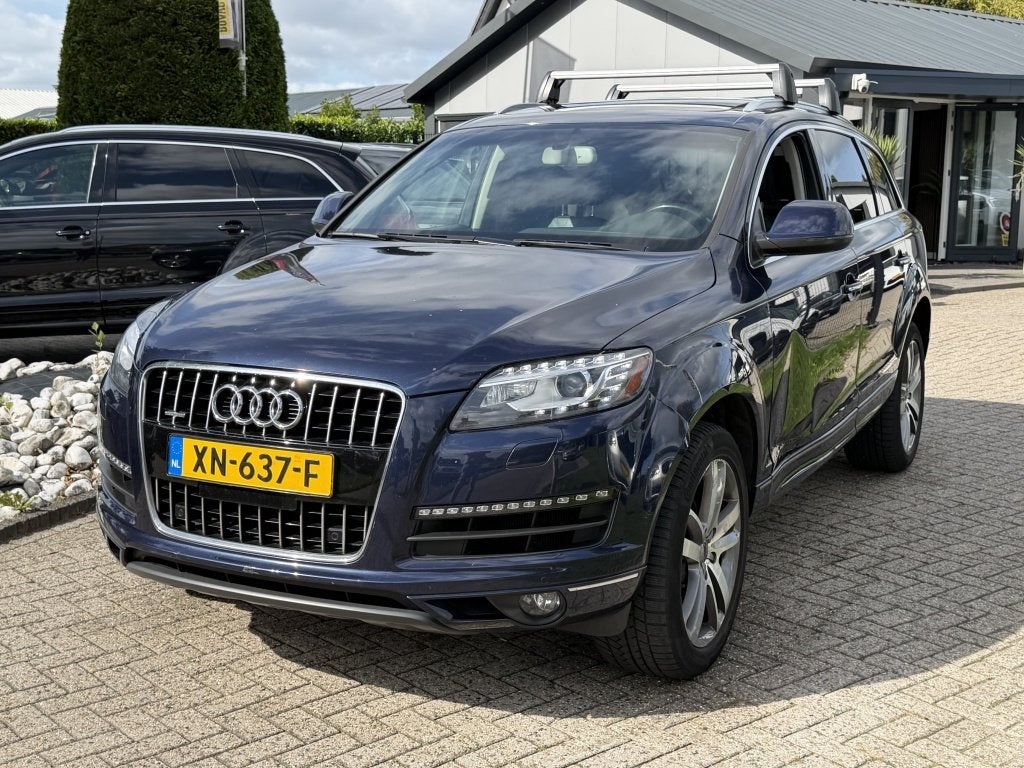 Audi Q7 3.0 TFSI Benzine Quattro 7-Persoons 2015 Panoramadak, Auto's, Automaat, Euro 6, Parkeersensor, 7 stoelen