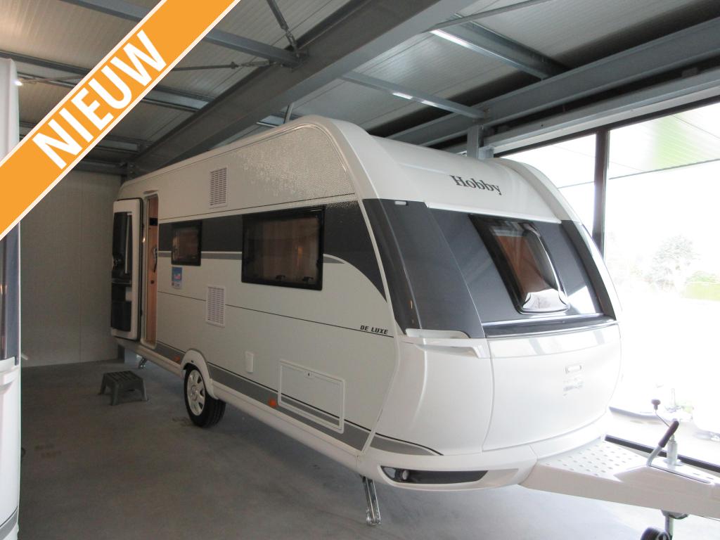 Hobby De Luxe 540 KMFE, Schokbreker, 6 tot 7 meter, Tot en met 6, 1250 - 1500 kg