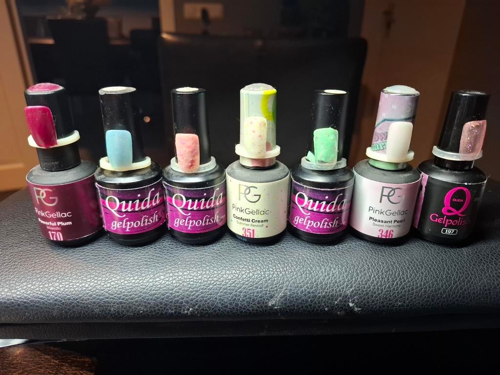 Gellak, Sieraden, Tassen en Uiterlijk, Uiterlijk | Cosmetica en Make-up, Ophalen of Verzenden, Zo goed als nieuw, Overige kleuren