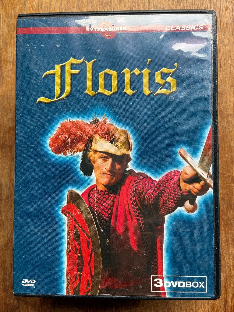 Floris DVD serie COMPLEET ; 3-DVD met Rutger Hauer, Zo goed als nieuw, Vanaf 6 jaar, Actie en Avontuur, Complete serie