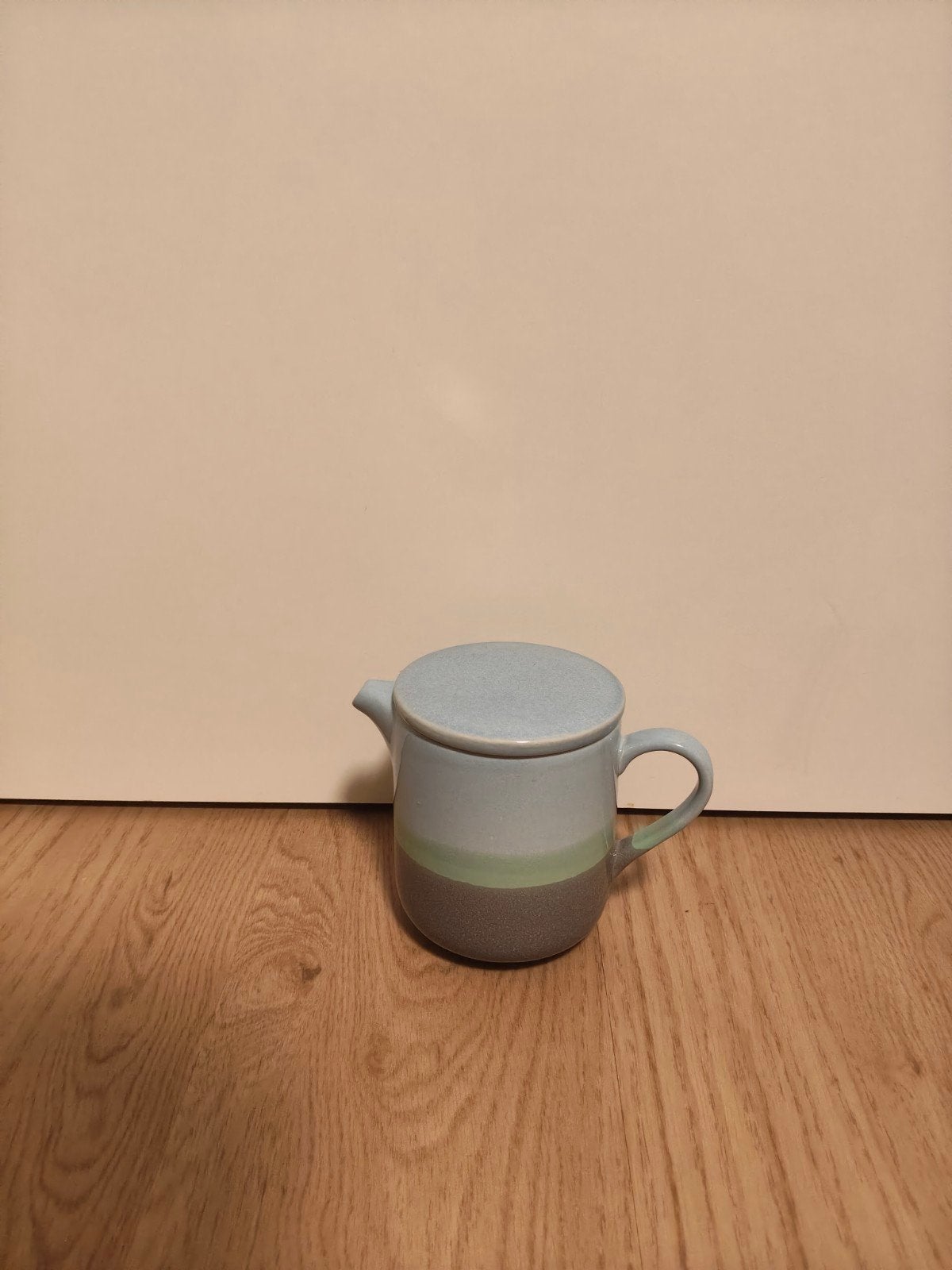 Nieuwe theepot in blauw, groen en grijs, Ophalen, Keramiek, Nieuw, Theepot