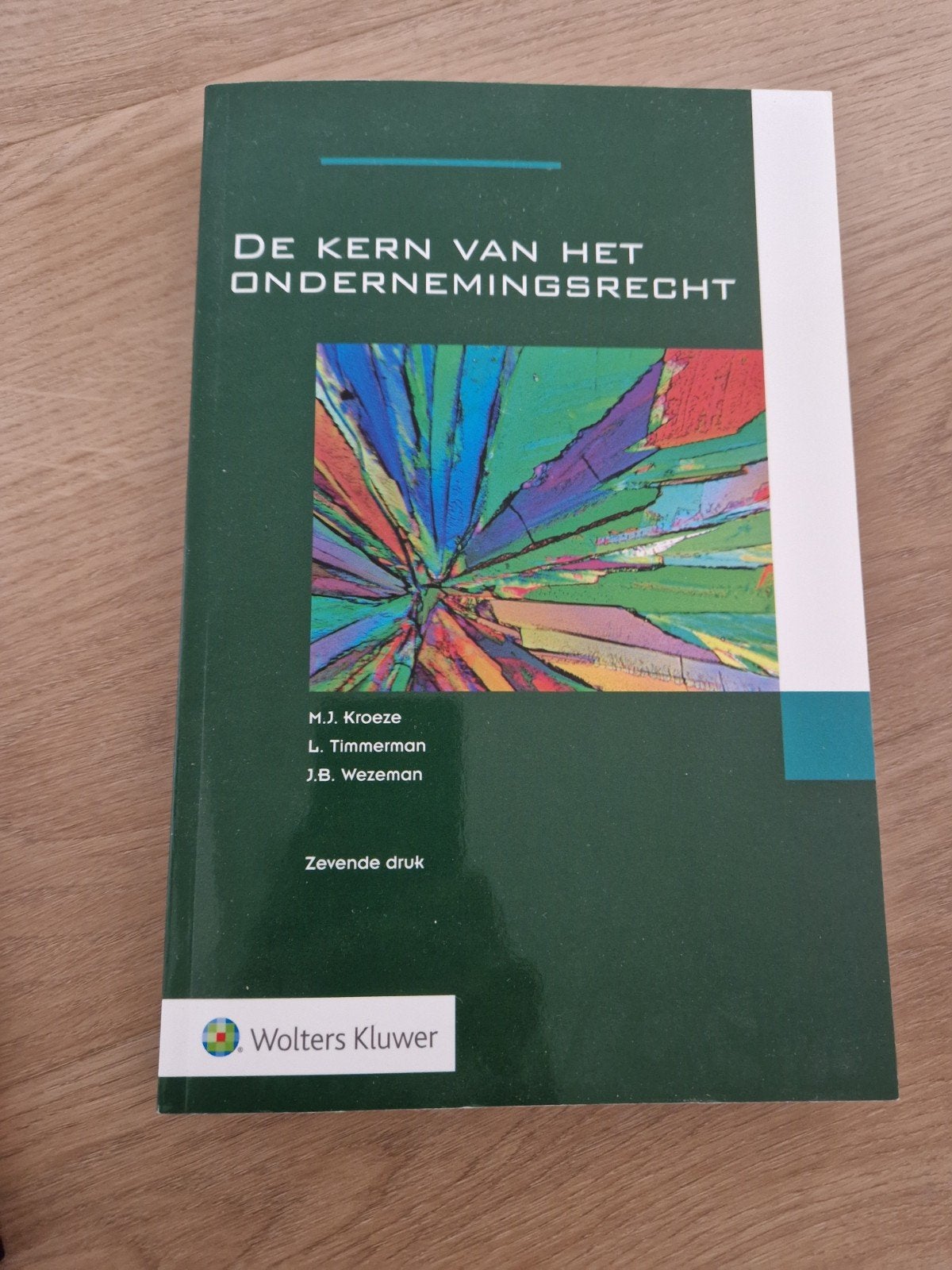 Ondernemingsrecht Erasmus Bedrijfskunde 9789013177923, Ophalen of Verzenden, Beta, WO