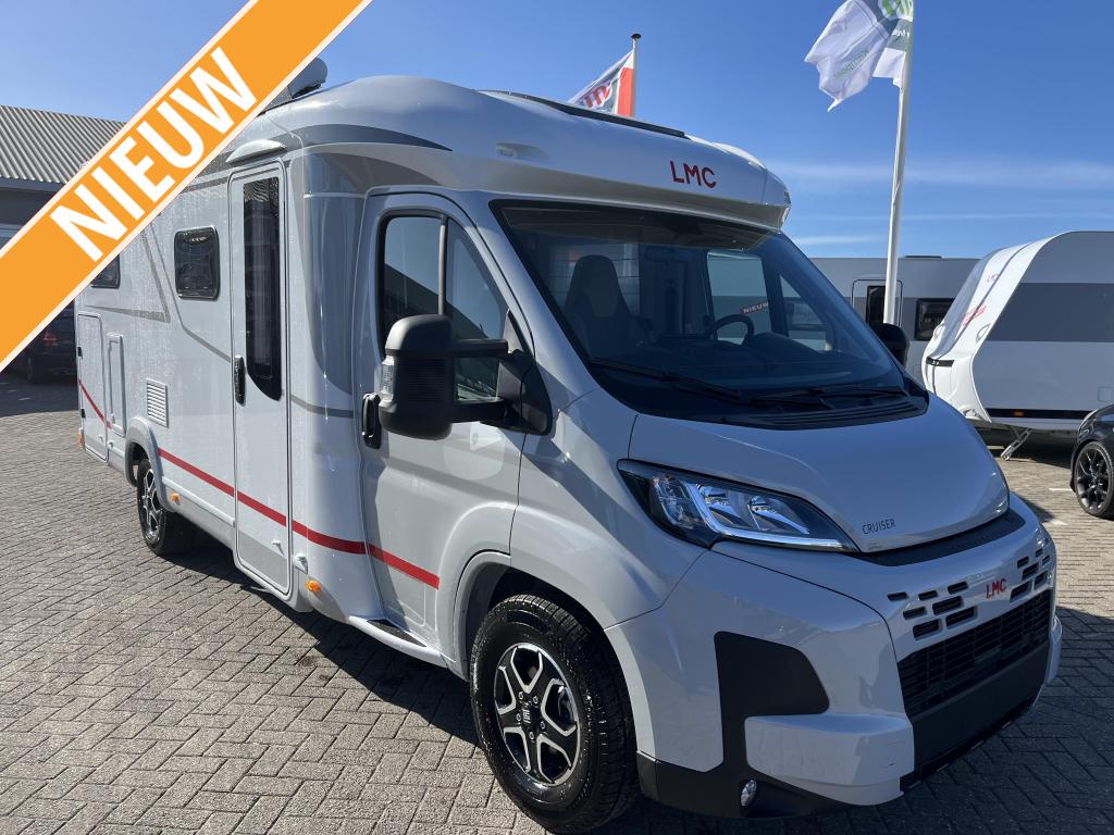 LMC Cruiser T 662 G NU 10.000 EURO KORTING!!!, Caravans en Kamperen, Automaat, Fiat, Afzuigkap, Tot en met 2