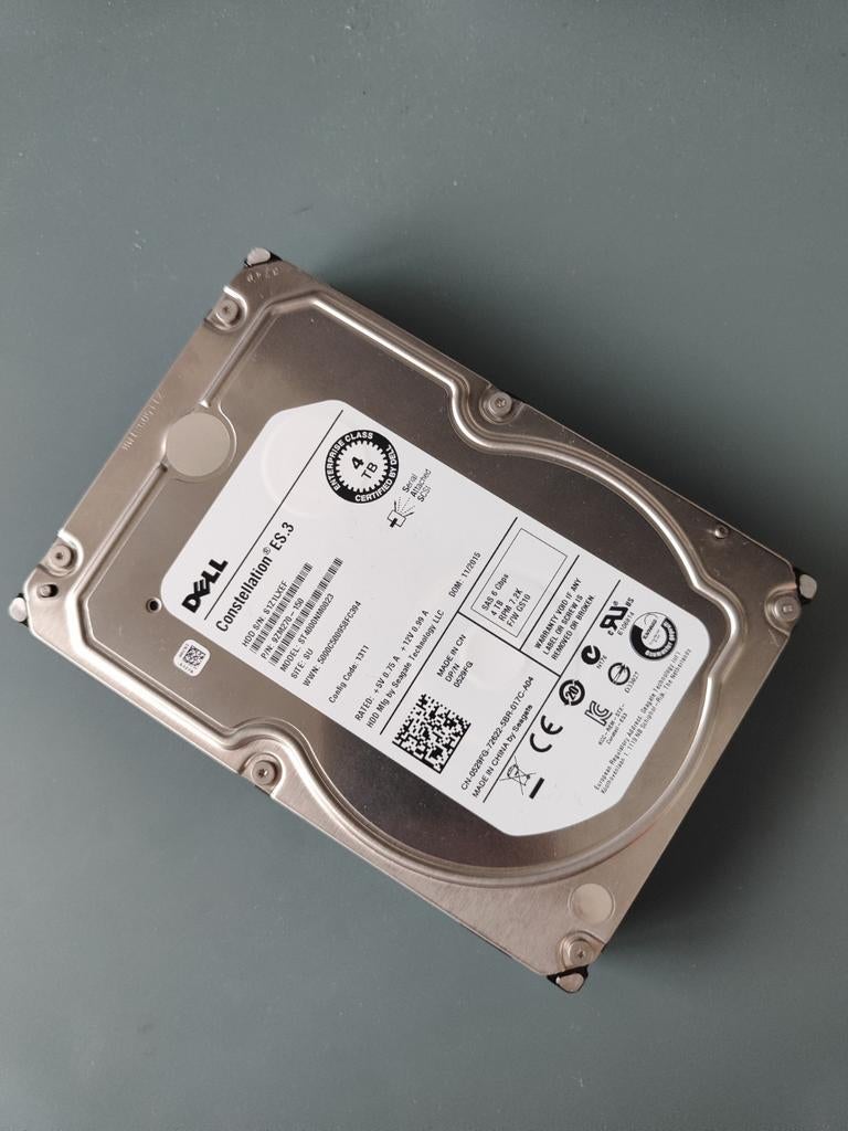 4TB HDD 3.5'' SAS harde schijf, Computers en Software, Harde schijven, Ophalen of Verzenden, Desktop