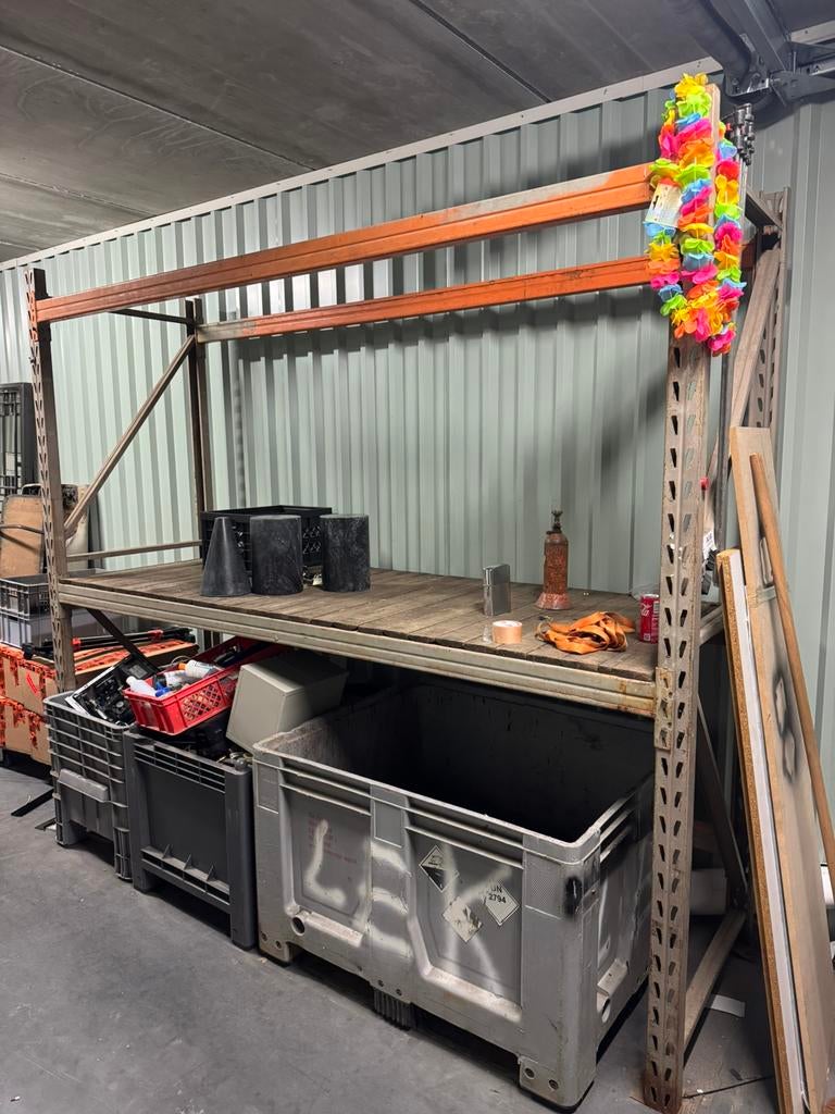 Overtoom pallet stelling, Huis en Inrichting, Kasten | Stellingkasten, Ophalen, Gebruikt