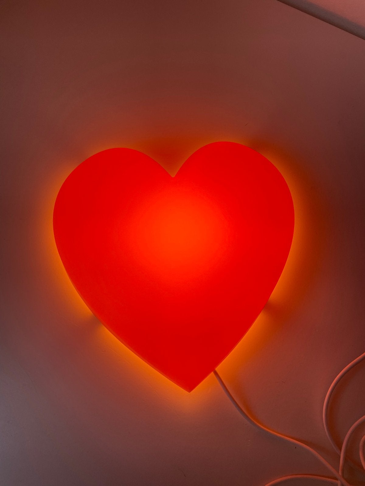 Ikea slaapkamer lamp hartje roze, Ophalen of Verzenden, Zo goed als nieuw