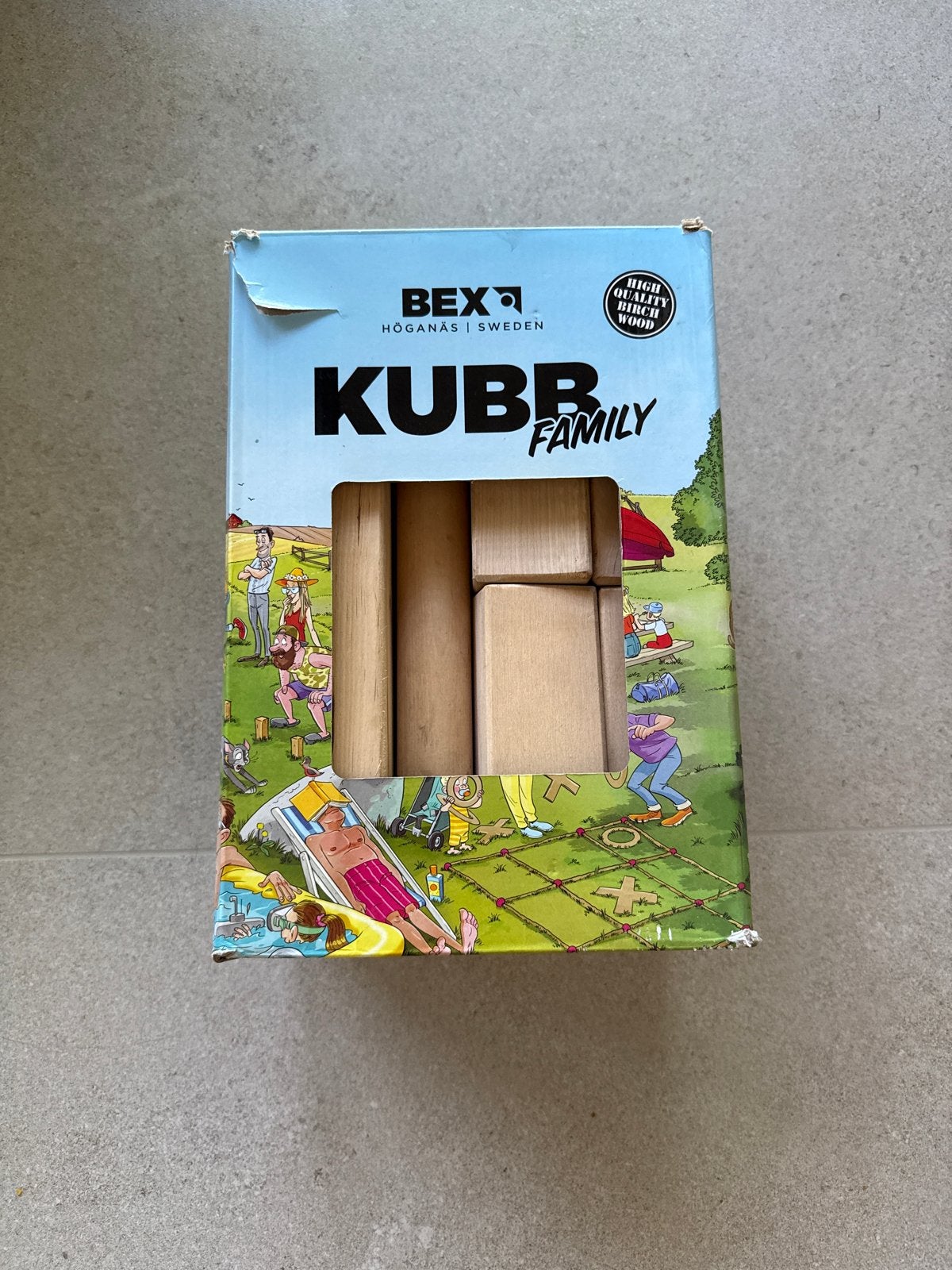 Kubb Family - Zweeds werpspel van BEX, Ophalen, Zo goed als nieuw
