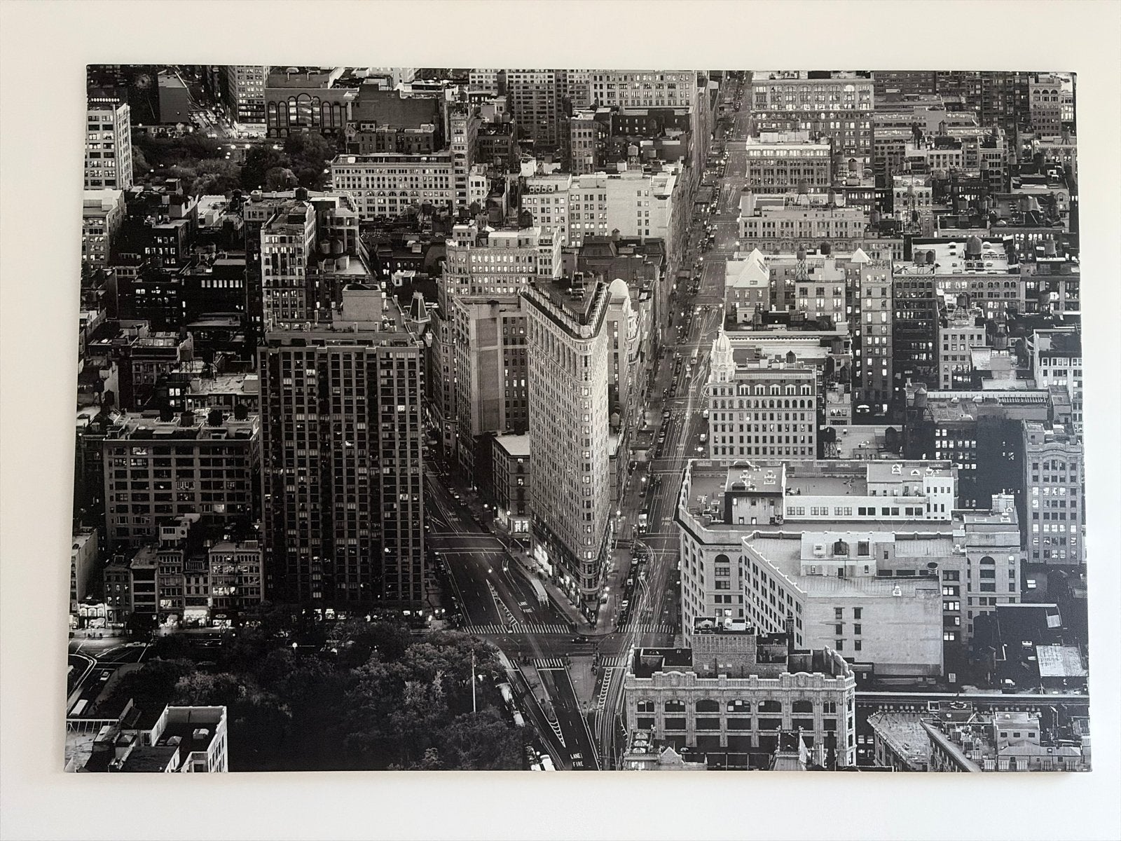 IKEA New York City skyline, Ophalen, Zo goed als nieuw, 100 tot 125 cm, Foto of Poster