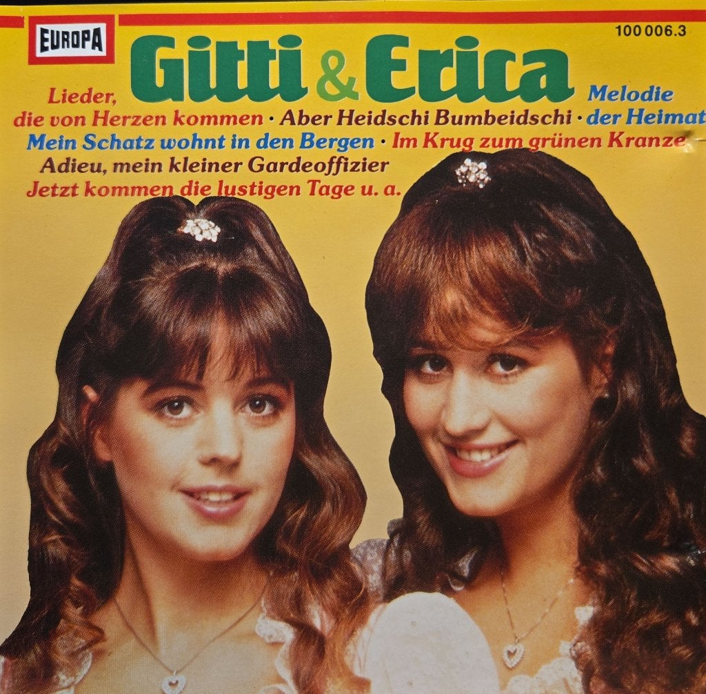 Gitti & Erica ‎– Gitti & Erica = 7,99, Cd's en Dvd's, Cd's | Schlagers, Ophalen of Verzenden, Zo goed als nieuw