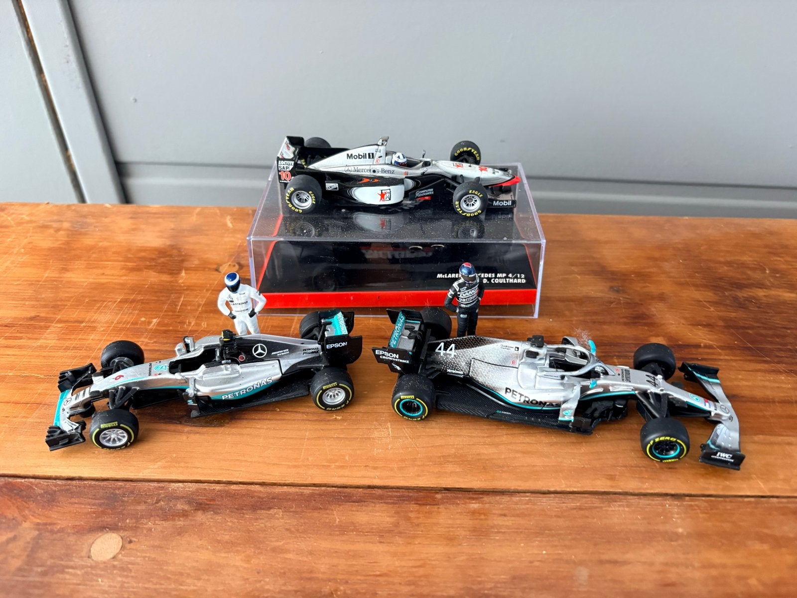 Formule 1 modelauto's - McLaren en Mercedes, Ophalen of Verzenden, Zo goed als nieuw, Formule 1