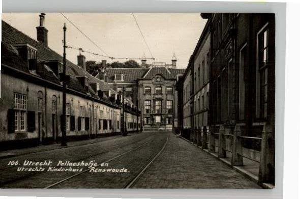 Utercht Pallaeshofje Kinderhuis Renswoude SPARO fotokrt 106, Verzenden, 1920 tot 1940, Gelopen, Utrecht
