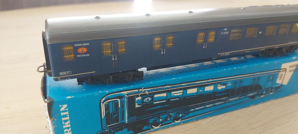 Märklin NS postrijtuig artnr 4048 in ovp, Ophalen of Verzenden, Overige typen