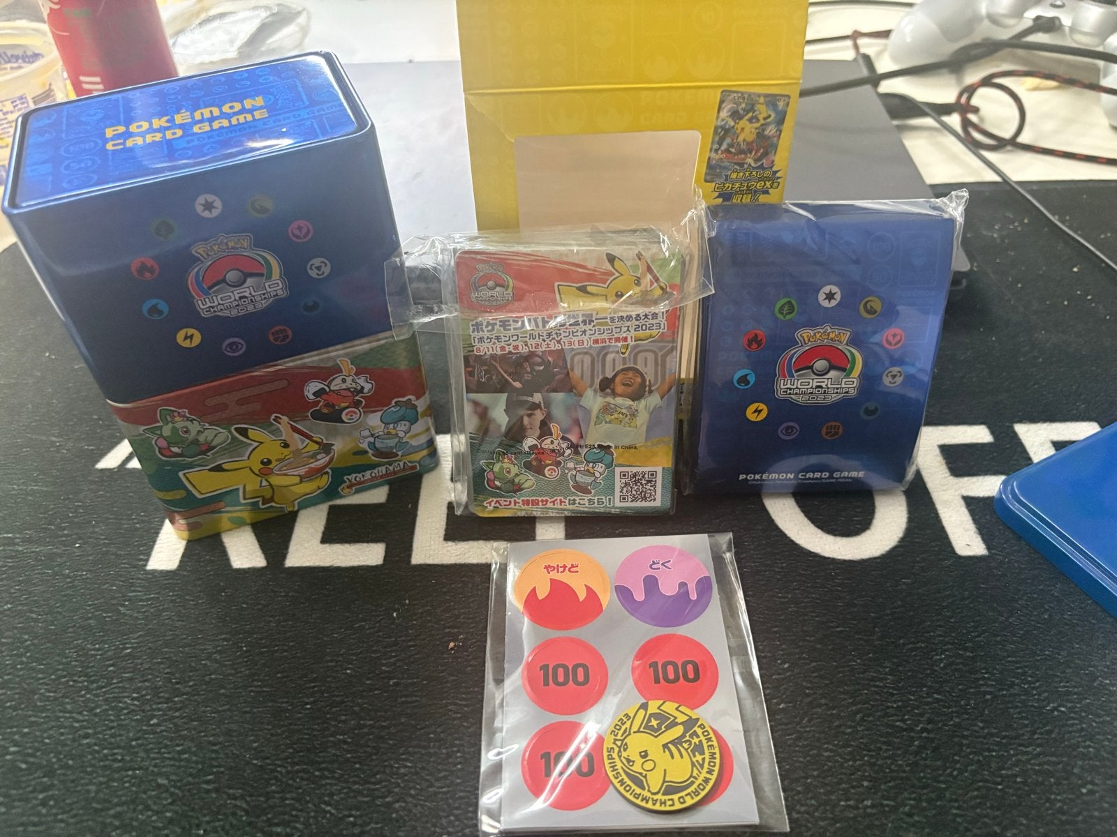 Pokémon World Championships 2023 Yokohama Deck & Sleeves, Ophalen of Verzenden, Nieuw, Speeldeck