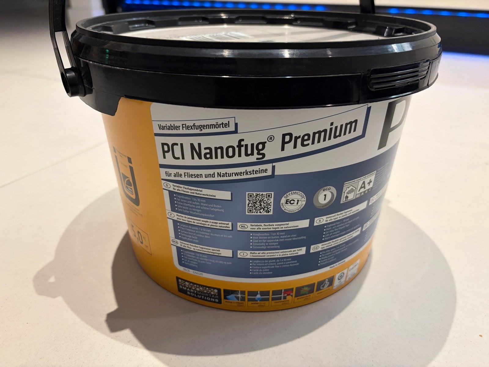 PCI Nanofug Premium 4kg - 16 Zilvergrijs Voegmortel, Overige materialen, Nieuw, 10 m² of meer, Minder dan 20 cm