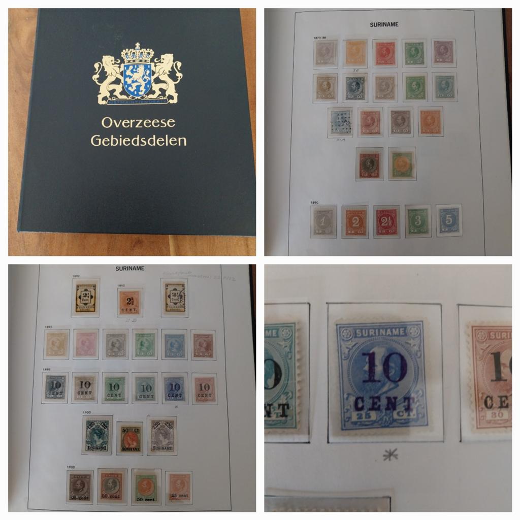 Verzameling Suriname 1873/1975 ongebruikt en vooral postfris, Ophalen of Verzenden, Buitenland
