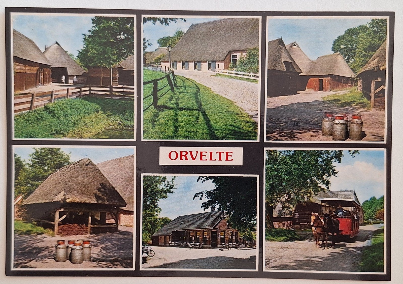 Ansichtkaart Orvelte - Levend dorp vol monumenten, Ophalen of Verzenden