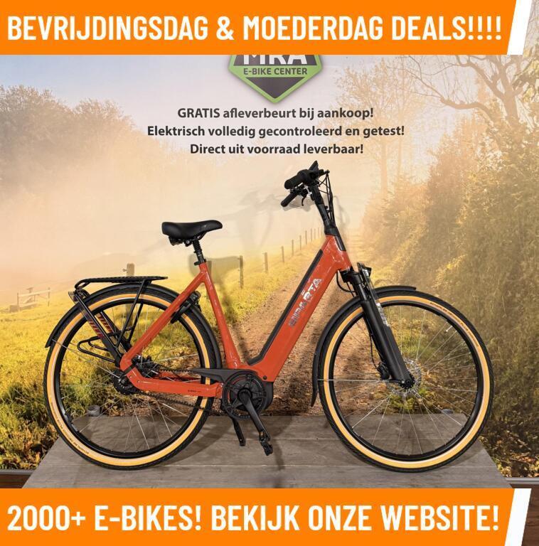 MEGA OPRUIMING BIJ MRA E-BIKE CENTER! OP=OP WEES SNEL! EBIKE, Sparta, Nieuw, 50 km per accu of meer, Sparta