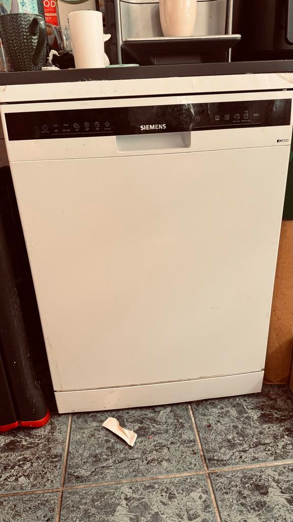 Siemens Vaatwasser SN236I01IE - DEFECT - Vrijstaand, Wit, Witgoed en Apparatuur, Vaatwasmachines, Ophalen, Gebruikt, 60 cm of meer