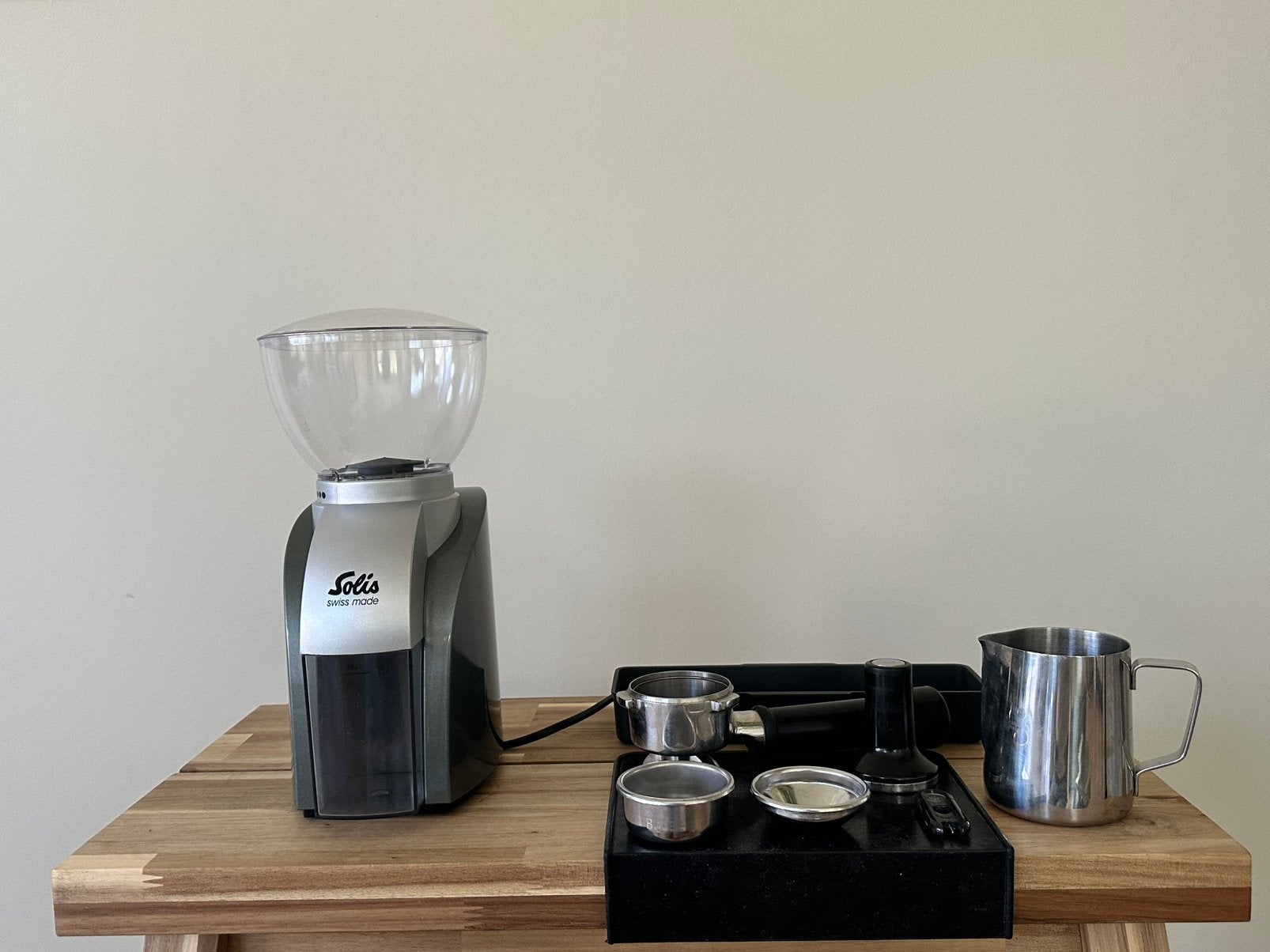 Foto 9 van Solis Caffespresso Pro 117 + koffiemolen - espressomachine