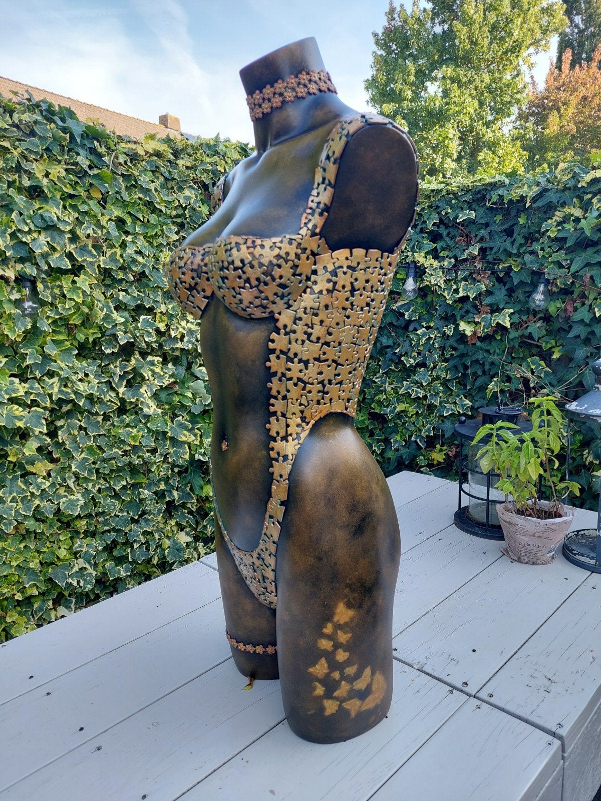 Etalage materiaal, Ophalen