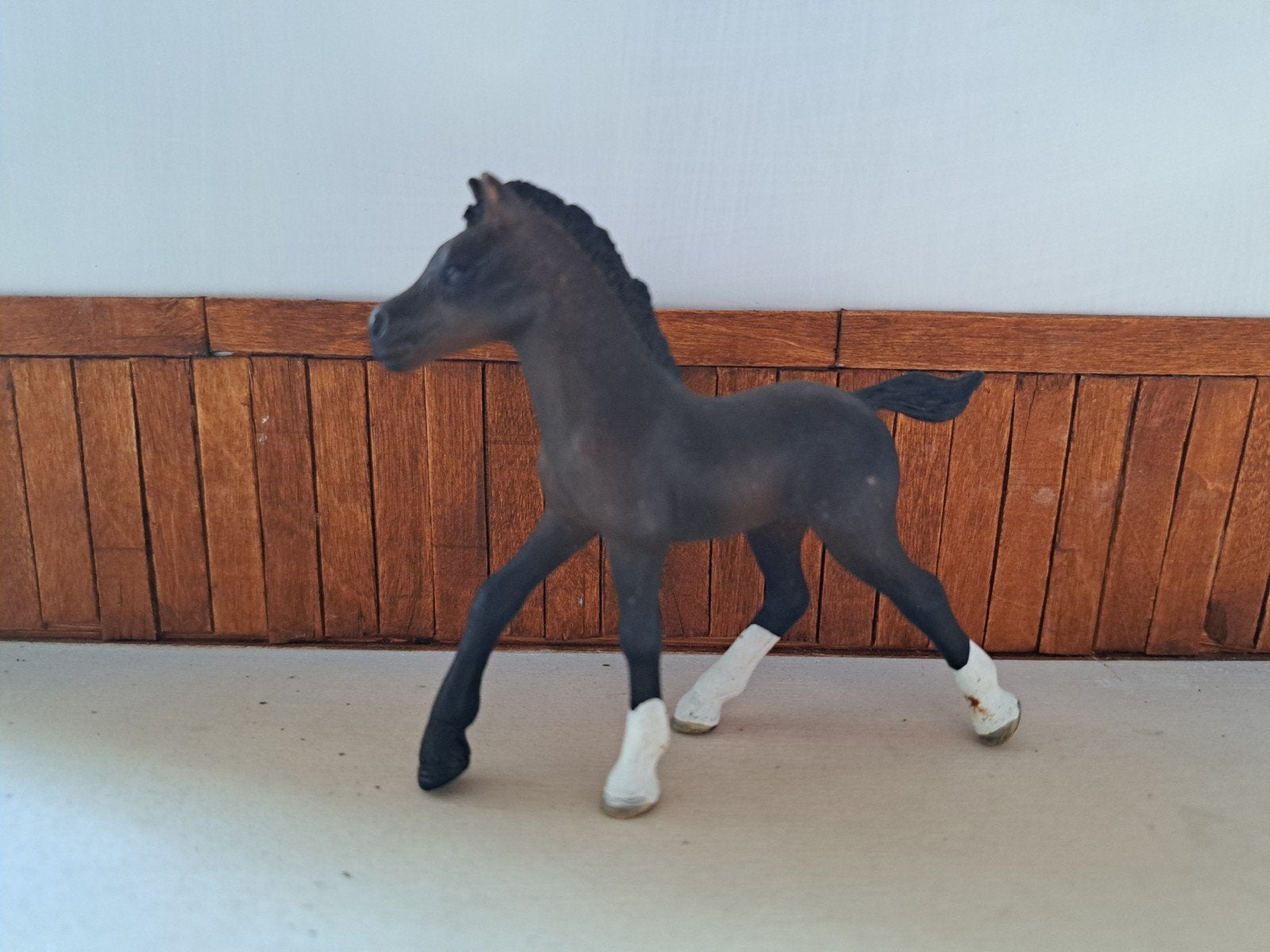 schleich arabier veulen, Ophalen of Verzenden, Zo goed als nieuw, Paard, Beeldje of Figuurtje