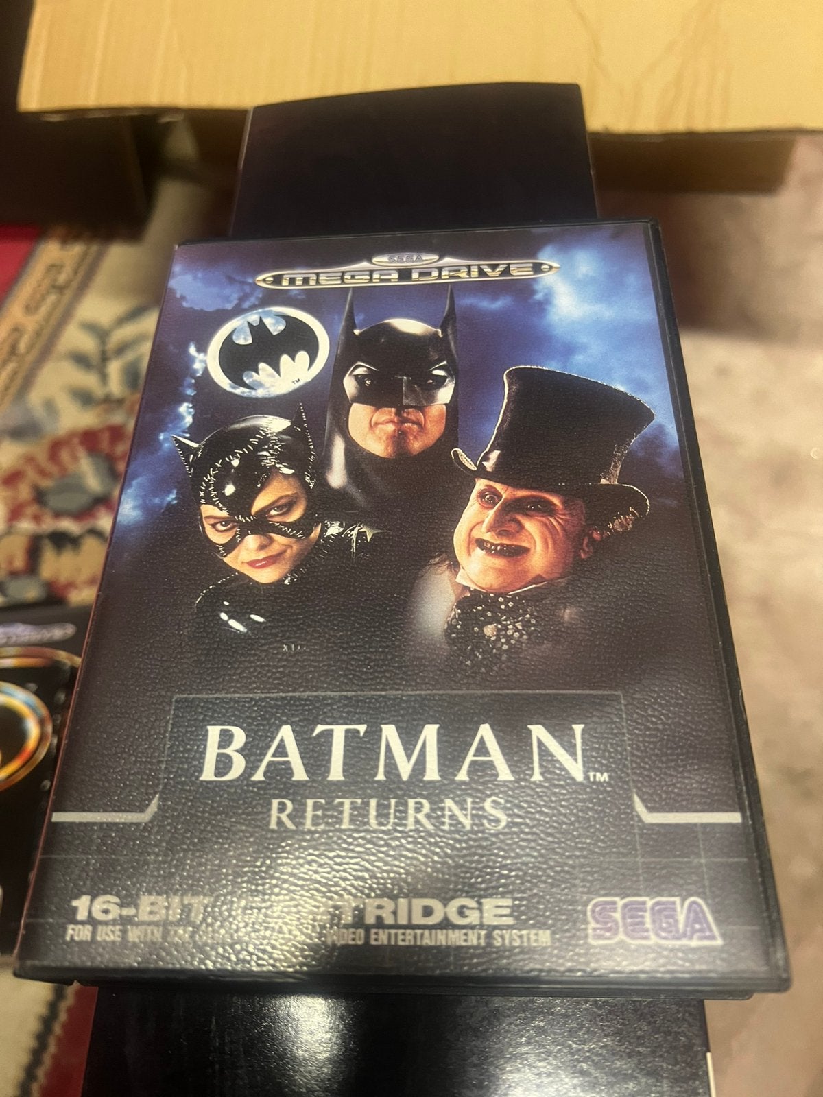 Sega mega drive batman returns compleet met boekje, Spelcomputers en Games, Spelcomputers | Sega, Ophalen of Verzenden, Zo goed als nieuw