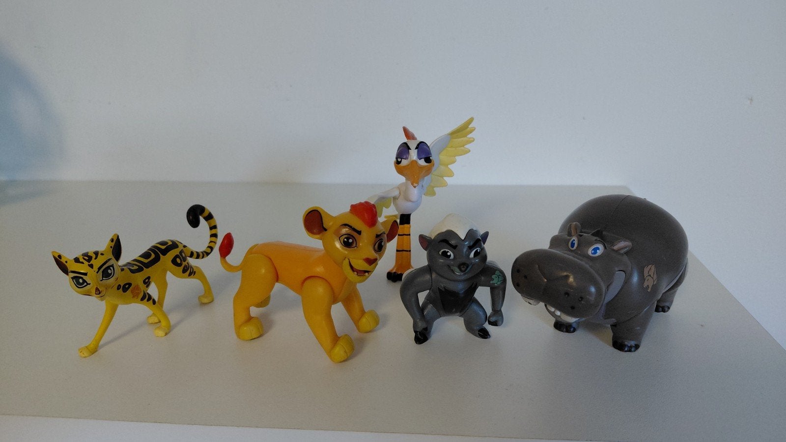 Disney poppetjes Lion guard, Ophalen of Verzenden, Zo goed als nieuw