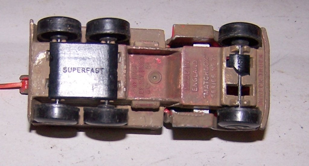 Matchbox series No. 71. Wreck Truck. 1968. Izgs., Ophalen of Verzenden, Zo goed als nieuw, Bus of Vrachtwagen