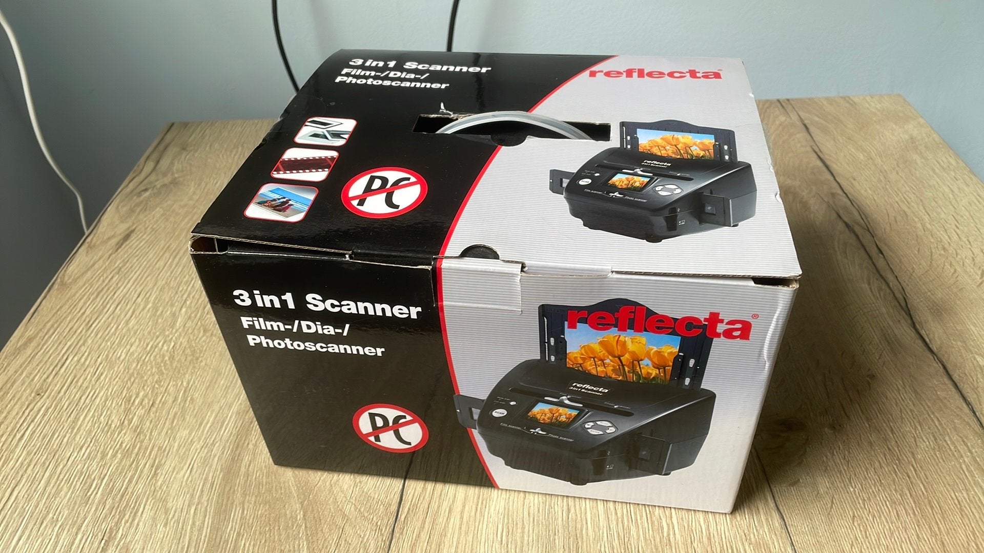 3 in 1 Scanner Reflecta, Ophalen of Verzenden, Zo goed als nieuw, Overige typen
