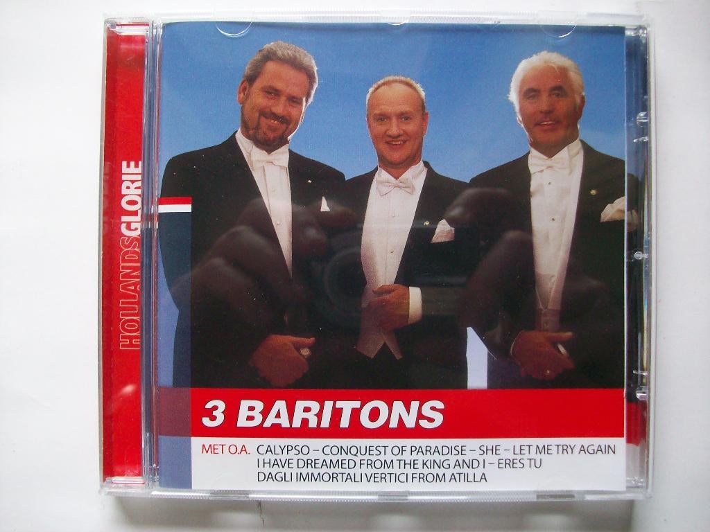 cd 3 BARITONS Ernst Daniel Smid, Henk Poort & Marco Bakker, Cd's en Dvd's, Cd's | Pop, Zo goed als nieuw, Ophalen of Verzenden