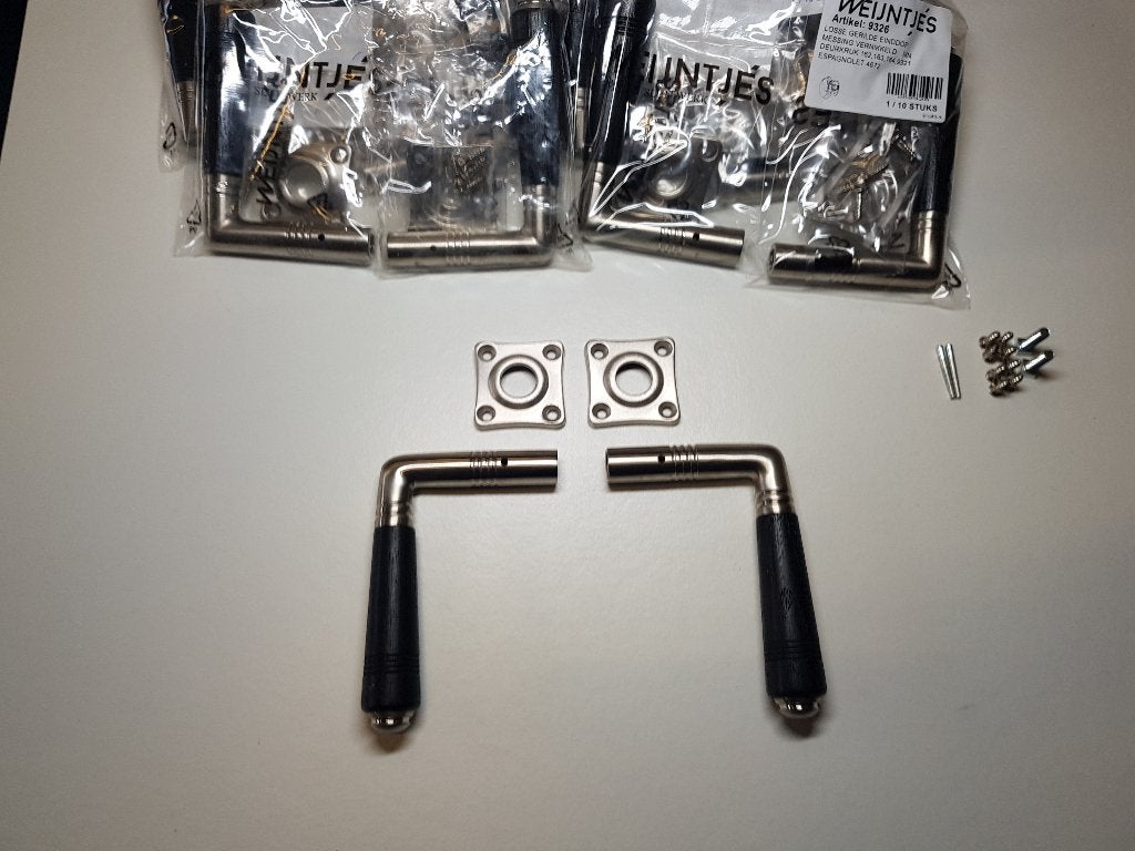 Deur Klink, Ophalen of Verzenden, Nieuw, Chroom, Slot