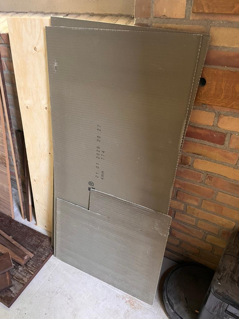 2 1/3 nieuwe wedi platen, Ophalen, Nieuw, Overige materialen